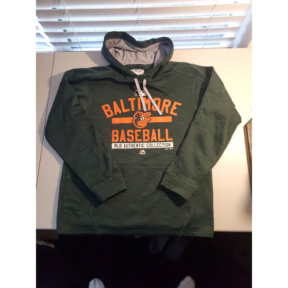 Baltimore Orioles Majestic Pullovers Hoodie